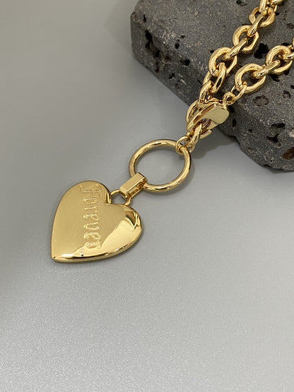 Trendy Niche Design Love Necklace Personality Fashion