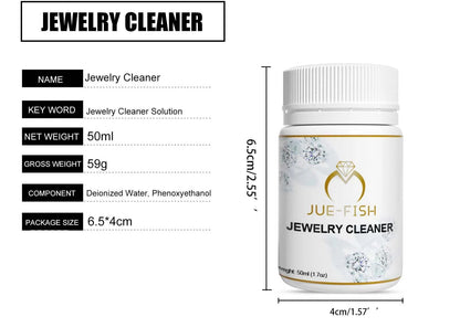 , Gold and Silver , Toxin and Chemical-Free Jewelry Cleaning Solution, Gentle Cleaner Spray for Shine & Brilliance to Gold, Platinum, Precious Gemstones & Diamond