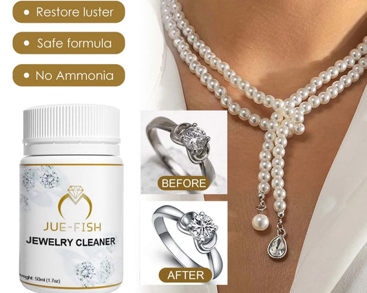 , Gold and Silver , Toxin and Chemical-Free Jewelry Cleaning Solution, Gentle Cleaner Spray for Shine & Brilliance to Gold, Platinum, Precious Gemstones & Diamond